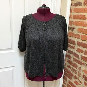 NWOT Christine Gerard Retro Look Babydoll Sweater